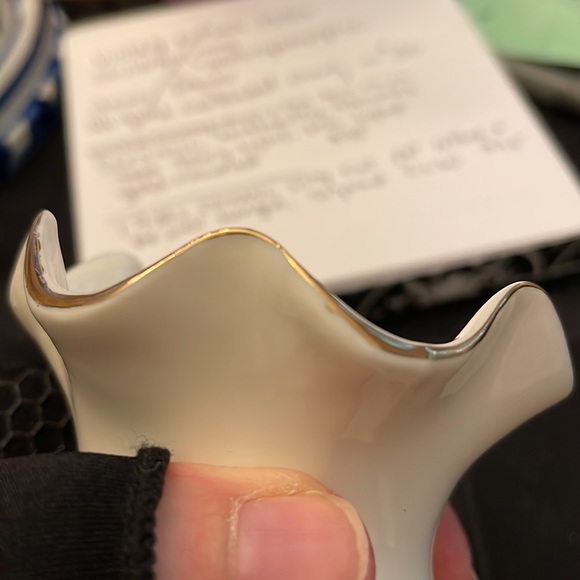 English Country Aynsley bone China fairy light - Picture 12 of 12